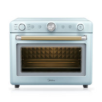 美的(Midea)初见PT3520W智能升级款风炉烤箱家用烘焙智能多功能大容量电烤箱新品(淡雅绿)