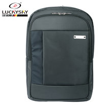 汉诺斯luckysky笔记本电脑包男女双肩背包休闲运动旅行包(灰色)