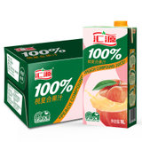 汇源100%果汁 1L100%桃复合果汁 标箱(1L*12)