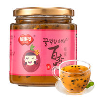 福事多百香果茶600g国货原装自制果味茶酱冲饮品 蜂蜜