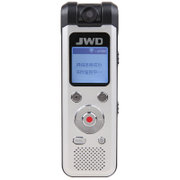 京华(JWD)录音笔DVR-911/8G 手机WIFI网络远程观看录音录像(银色 标配  （赠16G高速卡）)