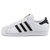 Adidas阿迪达斯三叶草金标贝壳头经典款黑白低帮板鞋贝壳鞋FU7712(36 白色)