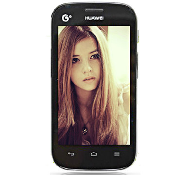 【华为y325手机白色】华为(huawei)y325 td-scdma/gsm移 动3g智能手机