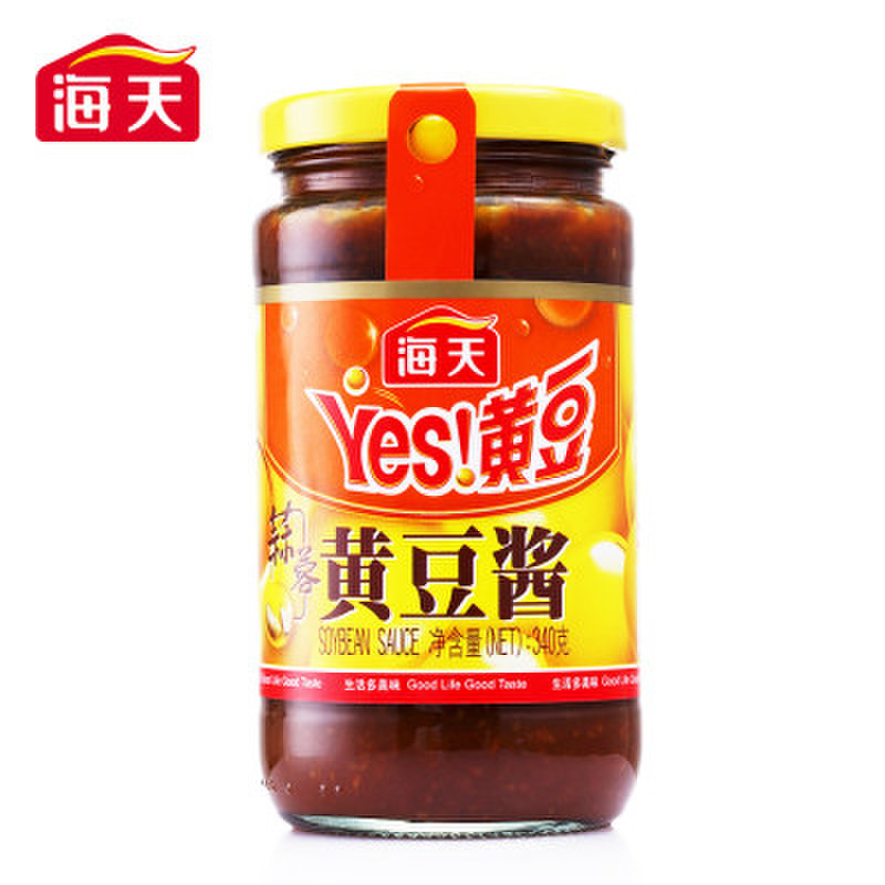 厨房调味海天 蒜蓉黄豆酱 340g/瓶返回商品页 >