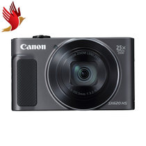 佳能(Canon) PowerShot SX620 HS长焦数码相机 25倍变焦高清卡片机(黑色 官方标配)