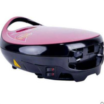 美的（Midea） MC-JHN30J 粉红色 1、闪亮外观；2、隔热上盖，安全防烫；3、蜂窝聚能烤盘。 电饼铛