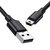 绿联(UGREEN) 10385 USB2.0转米ini USB数据线 1.5米(计价单位根)黑色