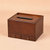 纸巾遥控器收纳盒轻奢木质客厅创意简约纸抽盒桌面茶几家用多功能(紫罗兰)