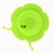 婴儿儿童餐具吸盘贴宝宝碗吸盘碗双面防滑强力硅胶防滑吸碗垫餐盘(蜗牛绿色)