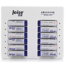 雷摄（LEISE）812 多槽位标准充电套装 包含(5号充电电池X12节2200mAh+十二槽标准充电器X1） 同时充12粒5号或12粒7号