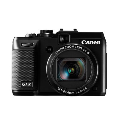佳能（Canon）PowerShot G1X数码相机（黑色）1430万像素1.5英寸高感光度COMS 4倍光变 28mm广角 3.0寸可旋转屏