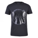 Calvin Klein男士时尚LOGO个性短袖T恤 J30J301081(黑色 S)