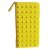 新款潮牌女士时尚铆钉钱包女式手包13524多色款 淡粉色(黄色)