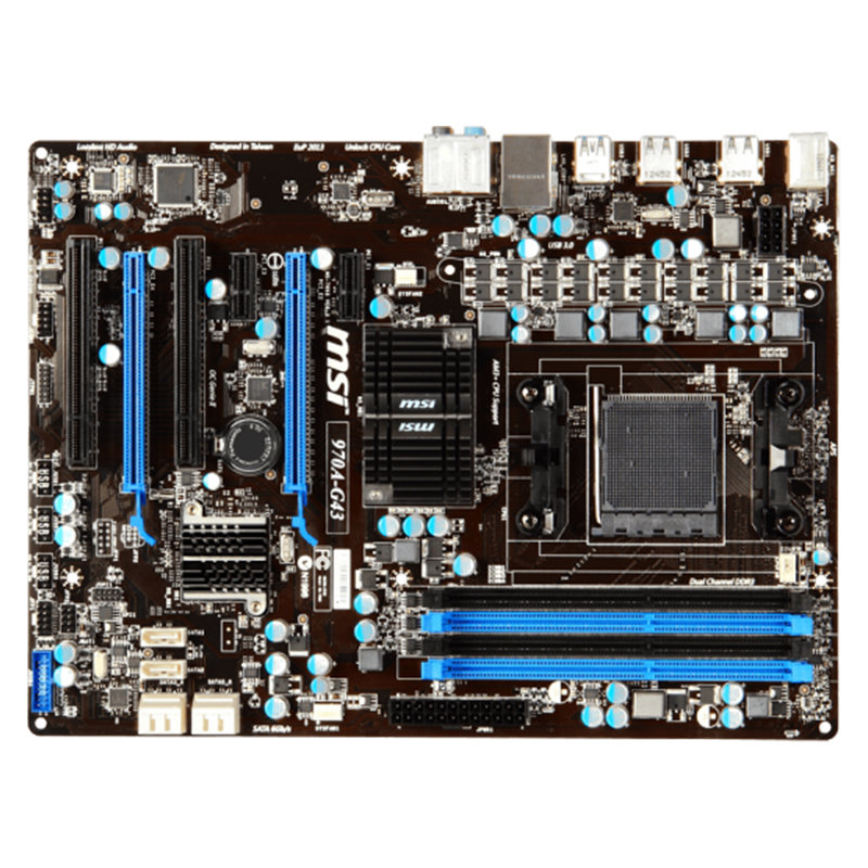 主板微星(msi) 970a-g43主板(amd 970/am3 )返回商品页 >