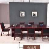 云艳大型现代会议桌实木贴面会议桌YY-811(长宽2.0*1.0米（可坐6人左右）)