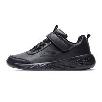 Skechers/斯凯奇童鞋男女童春秋新款轻便魔术贴休闲运动鞋 82226L(82226L-BBK 27.5)