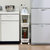 爱丽思IRIS 多层环保树脂厨房收纳手推车置物架MKW(MKW-3S白色)第2张高清大图