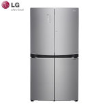 LG冰箱GR-M24FBGHC 671升大容量对开门中门变频家用无霜速冻十字对开门大容量空气净化冰箱