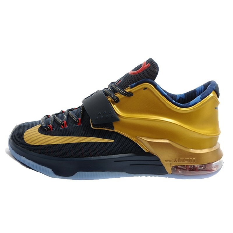 nike耐克 kd7 vii ep杜蘭特7代低幫氣墊男鞋籃球鞋(usa金牌 45)