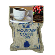 原装进口Wallenford蓝山100%纯正牙买加蓝山咖啡豆57g麻袋装