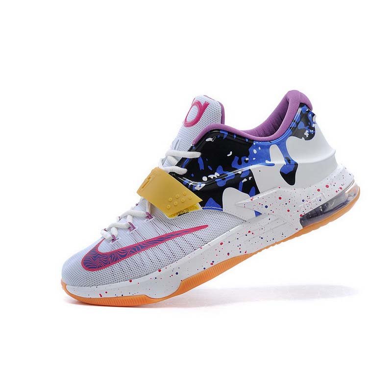 耐克nike kd7 杜兰特7代 男子篮球运动鞋(花生酱果冻 42)