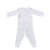 丽婴房 精梳棉两粒扣儿童内衣套装（秋冬款）0143100901(白色 8岁)