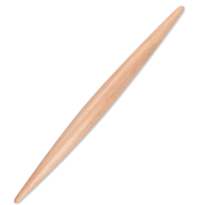 御良材无漆实心梨木两头尖擀面杖饺子皮擀面棍擀面棒压面棍烘培工具