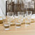 惠宝隆 透明玻璃杯一口小号白酒杯茅台杯烈酒杯云吞杯酒盅套装(78ml(6只装))