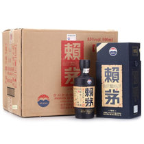 赖茅白酒53度500ml*6瓶  茅台传承蓝  整箱装 酱香型白酒（新老包装随机发货）