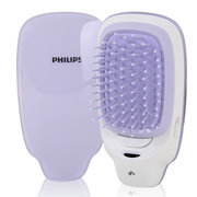 飞利浦飞利浦（Philips）HP4585/05 负离子造型梳 按摩美发梳 防静电柔和护发梳齿充气垫 一梳而顺