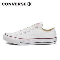 CONVERSE/匡威男鞋女鞋低帮帆布鞋系带硫化鞋情侣常青经典款白色 101000(101000 43)