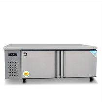 安淇尔平冷工作台 商用厨房操作台不锈钢展示柜 冷藏厨房小冰柜(平冷工作台1.2米（单温）)