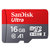 闪迪(Sandisk) SDSQUNC-16G-ZN3MN 存储卡 C10 A1至尊高速移动版 读速98MB/s APP运行更流畅 TF（MicroSD）