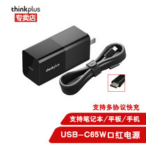 联想ThinkPa口红电源适配器多功能快充X1 X13 X280 X395/T490 T14 L13(USB Type-C65W口红电源套 版本1)