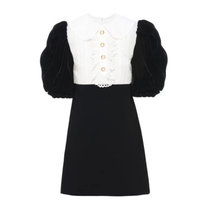 MIU MIU女士黑色连衣裙 MF4304-1TF6-F000236黑色 时尚百搭