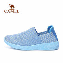 camel/骆驼户外休闲鞋 女款松紧织带舒适低帮套脚休闲鞋 A71304606(浅蓝 40)