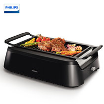 飞利浦（PHILIPS）HD6371/91 家用电烤炉 烧烤炉 少烟电烤盘 烤肉锅 铁板烧 家用牛排机 烧烤机