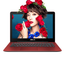 华硕(ASUS) F456UJ6200 14英寸超薄办公游戏笔记本(i5-6200 4G 500G 920-2G )(红色)