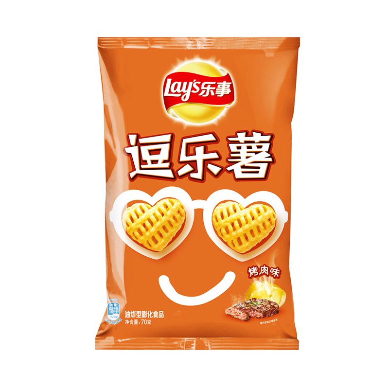 其他零食乐事逗乐薯(烤肉味)70克/包返回商品页 >