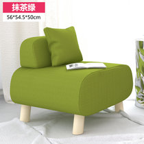 懒人沙发单人小沙发布艺沙发凳子休闲沙发椅简约现代懒人椅M816(抹茶绿)