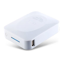 羽博超薄充电宝10000+毫安手机通用小巧便携移动电源yb647(白色)