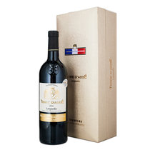 【法国原瓶进口红酒】-圣尚·达利贝尔干红葡萄酒礼盒装750ml(红色)