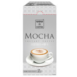 【国美自营】沃欧咖啡（WOW COFFEE）摩卡即溶咖啡105g（15g*7条）速溶系列 盒装
