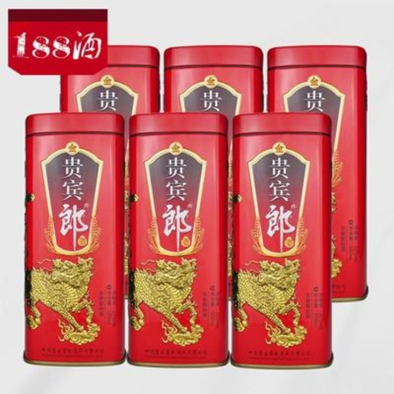 【四川郎酒白酒图片】郎酒 金贵宾郎 50度 500ml 浓香型白酒(6瓶装)