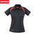 SPIRO跑步运动t恤男速干短袖户外训练上衣POLO衫S177M(黑色/红色 S)