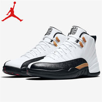 耐克乔丹男子篮球鞋 Nike Air Jordan 12 季后赛 乔12 AJ12 休闲中帮运动鞋881427-122(881427-122 47.5)