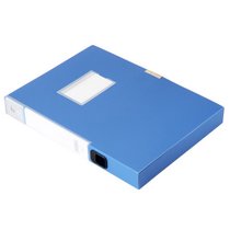 得力(deli) 5605 A4 35mm 档案盒(计价单位个)蓝
