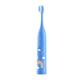 【M102蓝色】美钰媄佳儿童声波电动牙刷M102 防水软毛牙刷 3-15岁适用 2分钟智能定时 30秒分区提醒