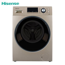 海信(Hisense) XQG100-UH1405YFG 10公斤滚筒洗衣机洗烘一体香槟金家用空调（100-1405）