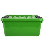 乐扣乐扣（LOCK&LOCK）INP111G塑料收纳箱（绿色）（15L）